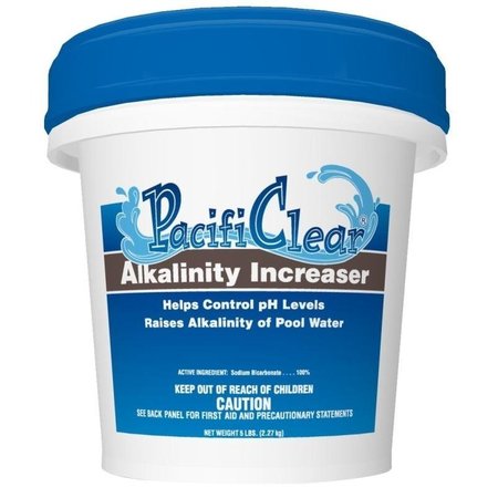 PACIFICLEAR Alkalinity Increaser, Granular, 5 lb Pail F085005040PC